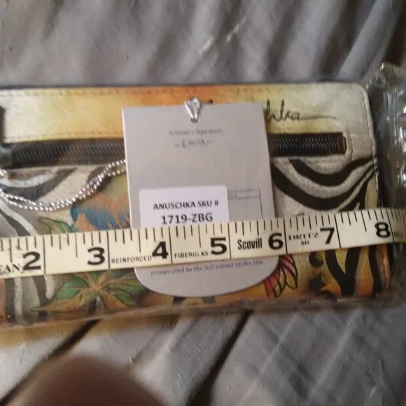 Anuschka  shoulder bag and wallet - Picture 6 of 8